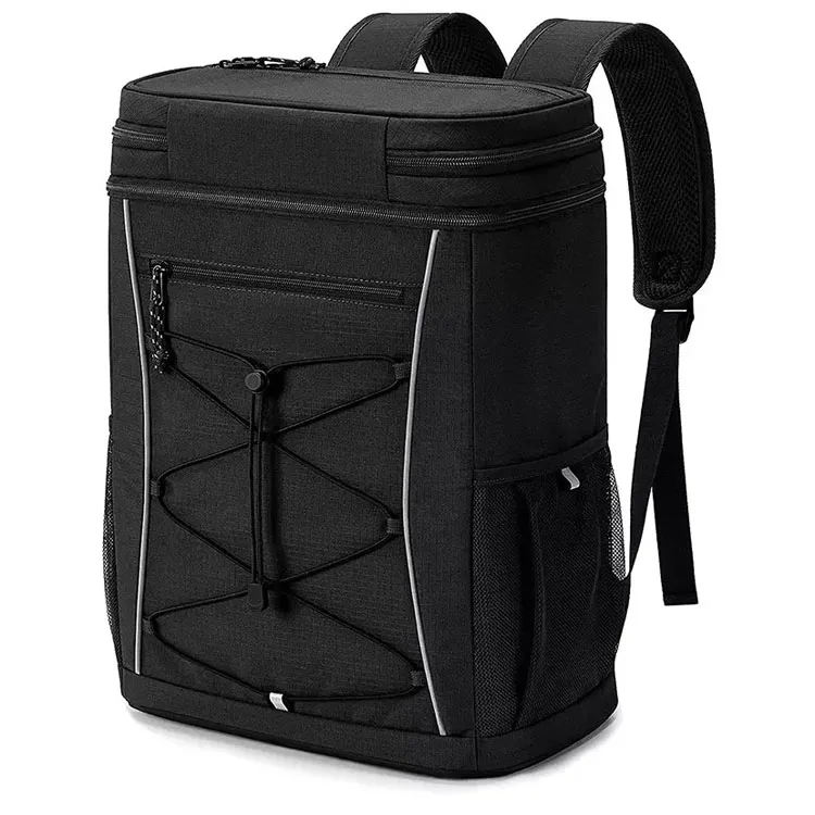 Wholesale Large Capacity Insulated Leakproof Picnic Cooler Backpack for Beach Camping Hiking Fishing