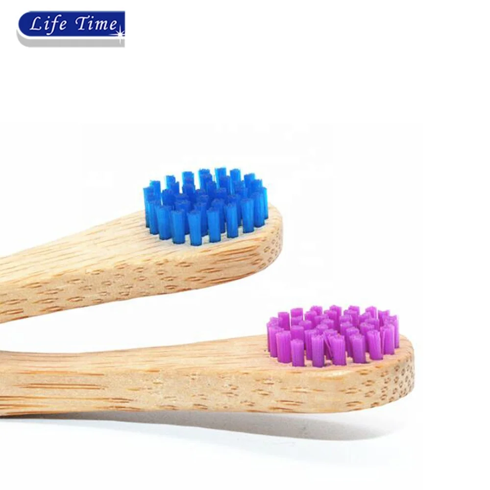 
round toothbrush round bamboo tongue cleaner brush 