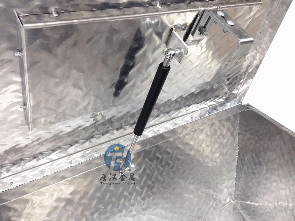 Aluminium Heavy Duty Covered Storage Tool Box For Caravan & Motorhome