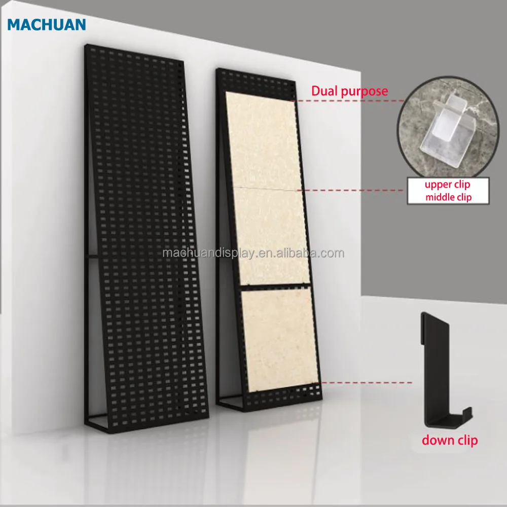 MACHUAN high quality granite stone display stand for store showroom