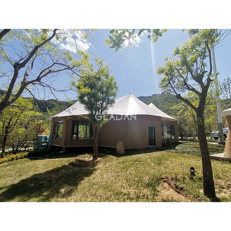 GLADAN Forest House Resort Prefab Resort House New Design Cabin Luxury Glamping Tent Hotel