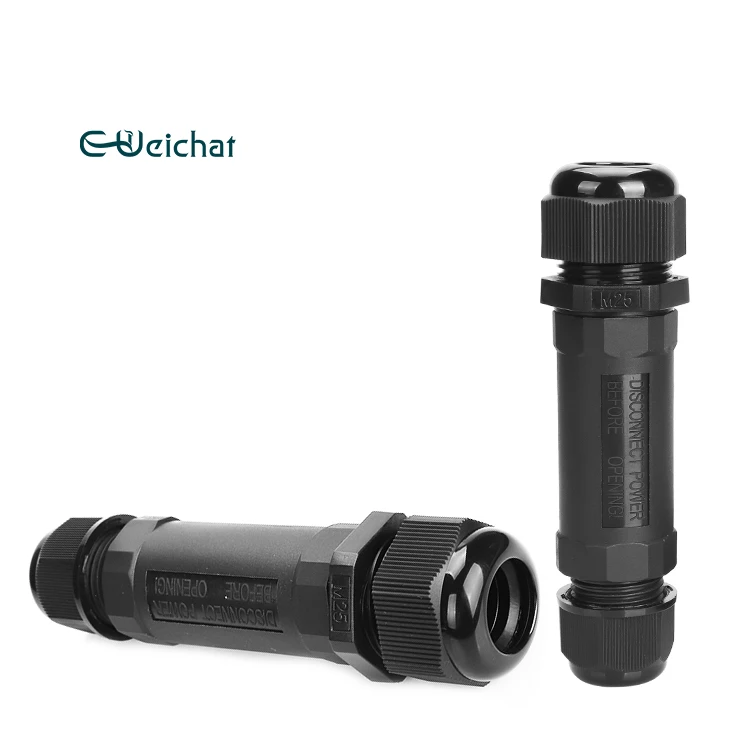 E-weichat New Series 5 pin Male Female LED Light Industrial M25 Waterproof Connector IP68