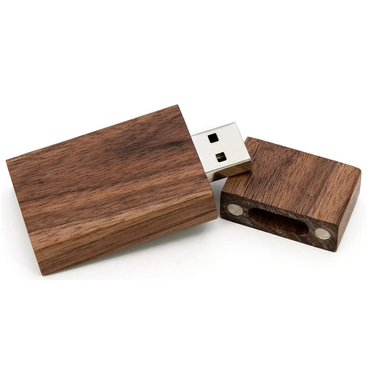 Wood Flash Drive 32GB USB 2.0 High Speed Walnut Wood USB 16GB Thumb Wooden Drives Memory Stick Pen Stick