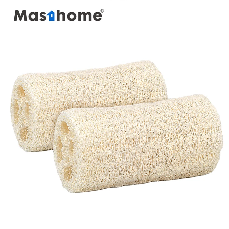 Masthome 100% Natural face soap pads raw body loofah luffa scrubber square esponjas de egyptian luffa for kitchen