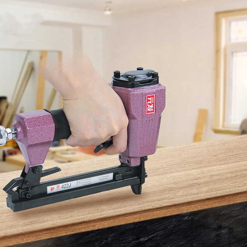 Внутренний степлер 422J, 20 калибров, 3/8 дюйма, длинная корона, степлер, пневматический степлер, контурный гвоздезабивной станок