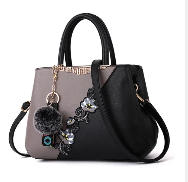 luxury Flower Vase purse Handbag Chinese Traditional leathery Feminina De Couro handbags For Women