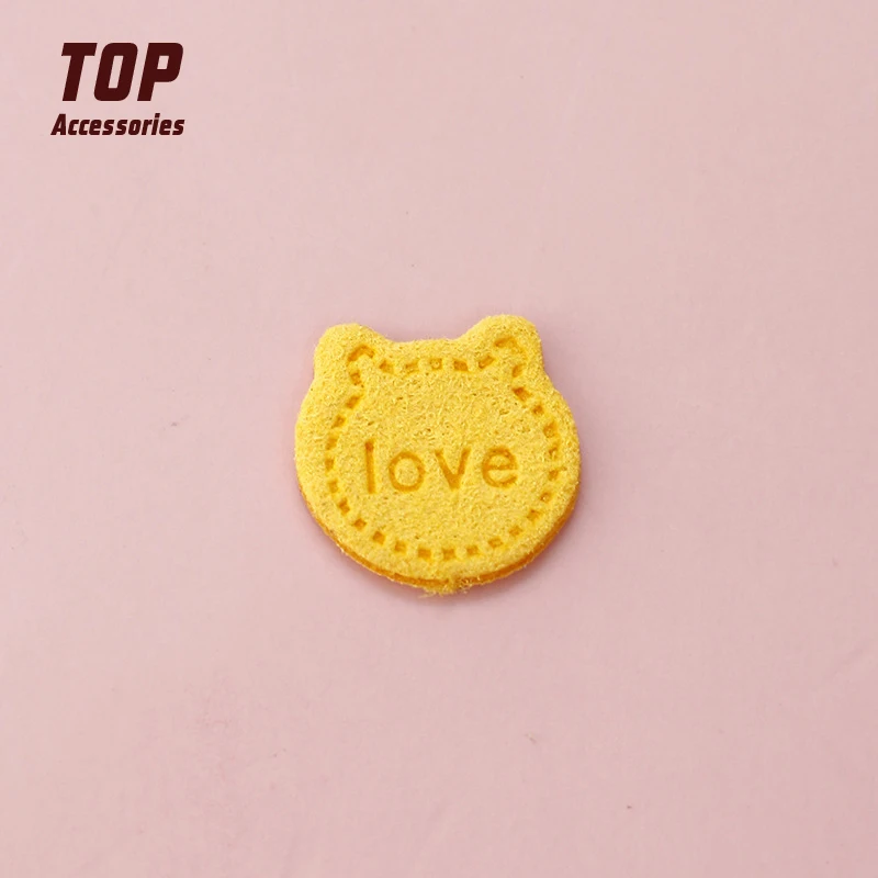 High-Grade Quality Custom Logo Embossed Leather Patches and Labels