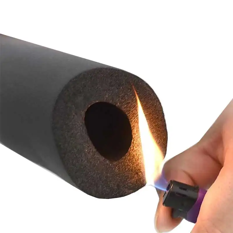 Acoustic self-adhesive foam rubber foil insulation rubber foam tube eva rubber foam corner protectors car