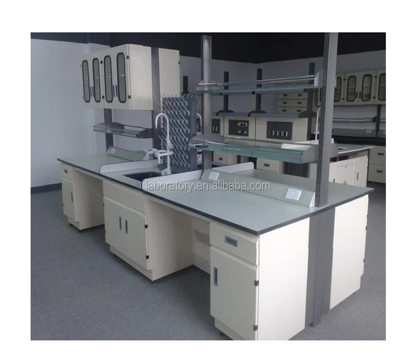 Lab furniture popular stainless steel sink bench cleaning work bench