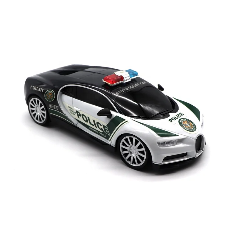 Hot sale kids electric wireless 1:16 scale  remote control series police car toy for boys