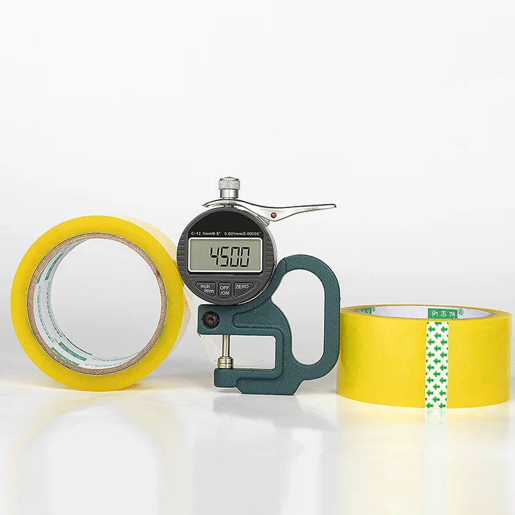 Custom  Excellent Holding Power Yellow BOPP  Packing Tape For  Cartons Sealing And Mailing