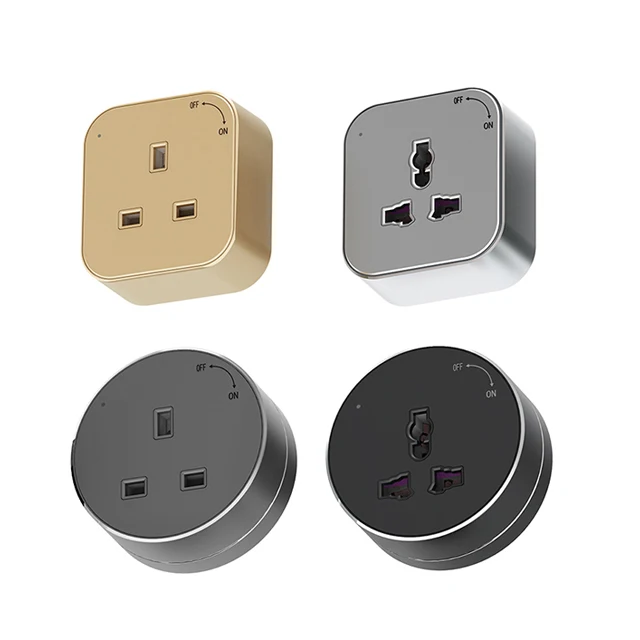 Ultra-thin rail power socket is suitable for hotel  kitchen office/splash-proof design and safe multifunctional electric track