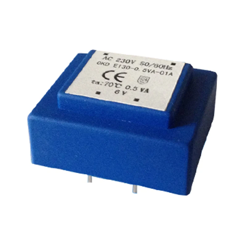 EI 30/18 2.3VA PCB mounting-type transformer Encapsulated Transformers manufacturer