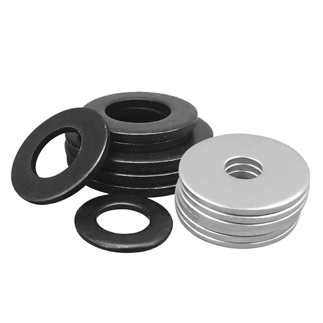 Custom Metal Ring M5 M6 M8 M10 Zinc Plated 304 316 DIN 127 Flat Carbon Steel Stainless Steel Retaining Ring Spring Lock Washer g