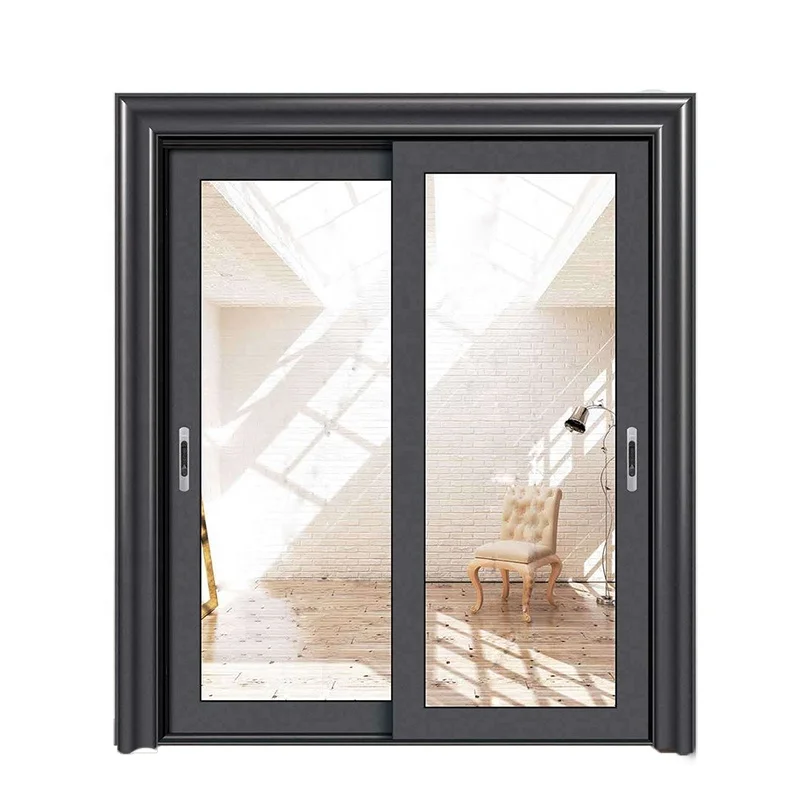 
modern house security aluminium glass sliding door coated sliding door with decorative pressure plates designs sliding door 