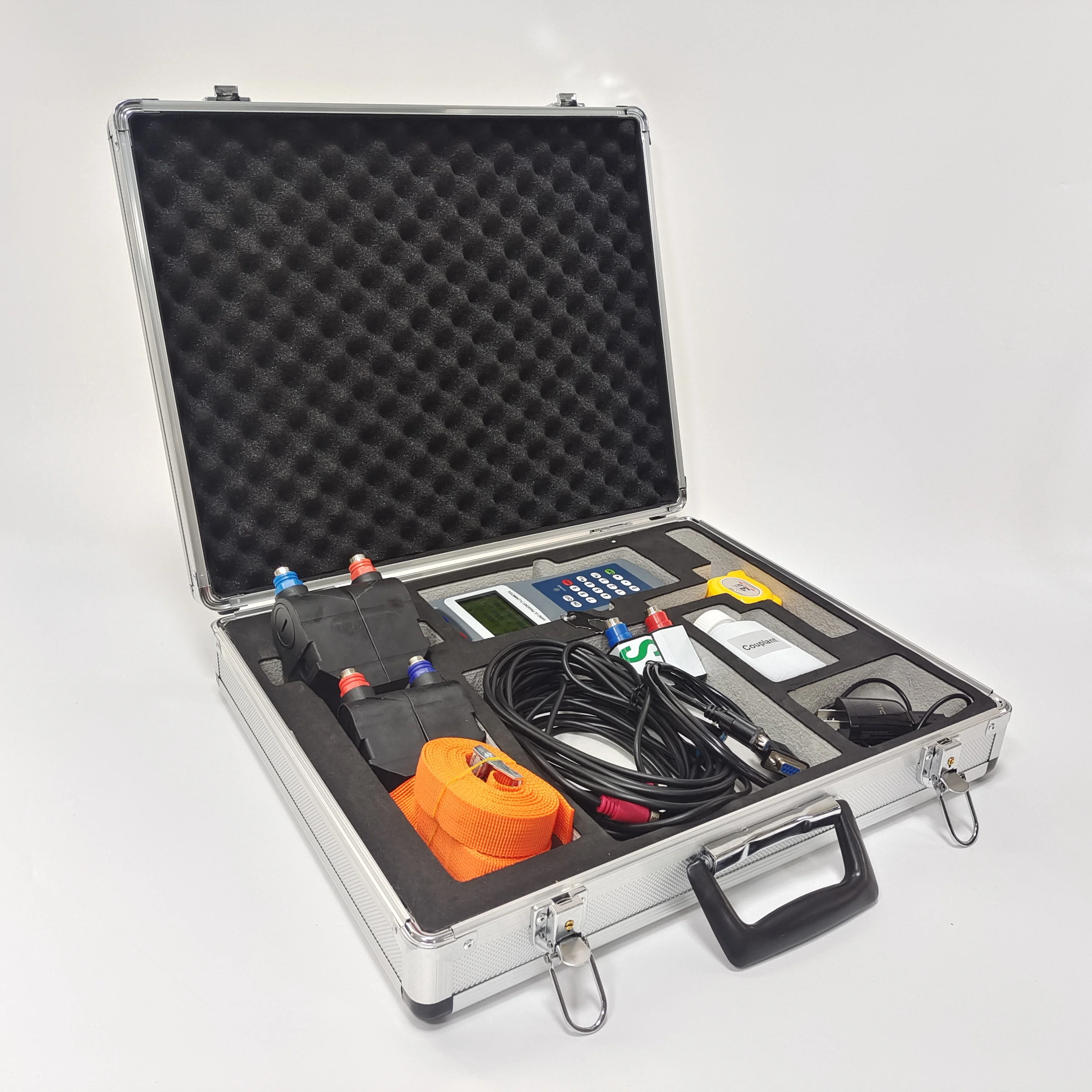 Portable handheld ultrasonic flow meter low price ultrasonic flowmeters