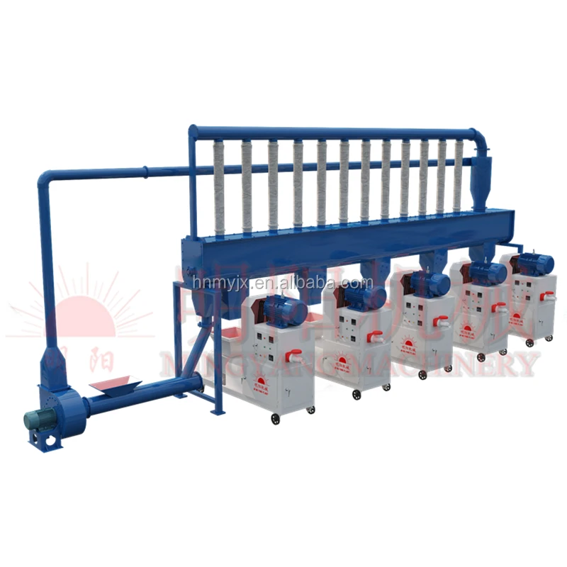 Waste Wood Recycling Straw Fuel Wood Briquette Press Machine Pini Kay Walnut Shell Biomass Wood Briquette Machine
