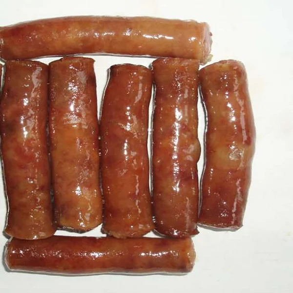 
Canned pork sausage 