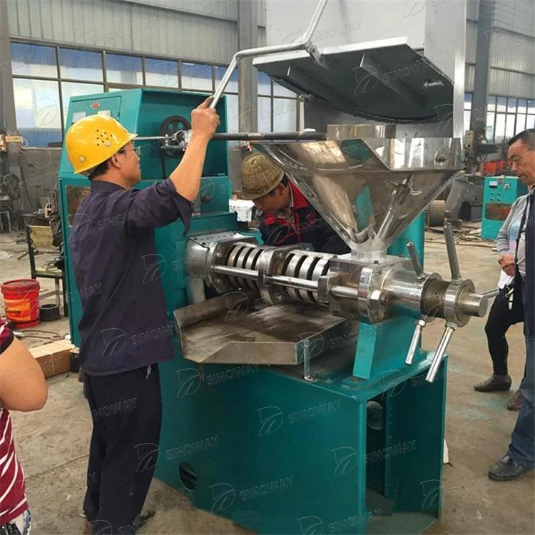 Automatic diesel engine oil press screw oil filter machine production plant