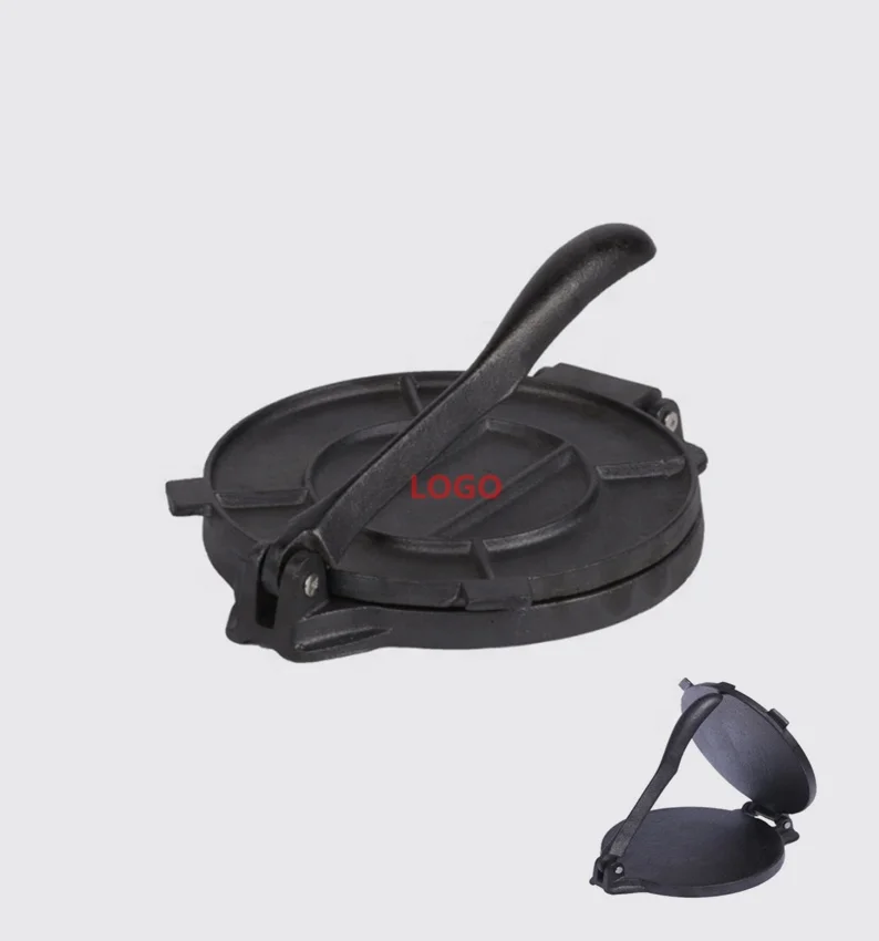 12 Inch Large Heavy Duty Cast Iron Tortilla Press
