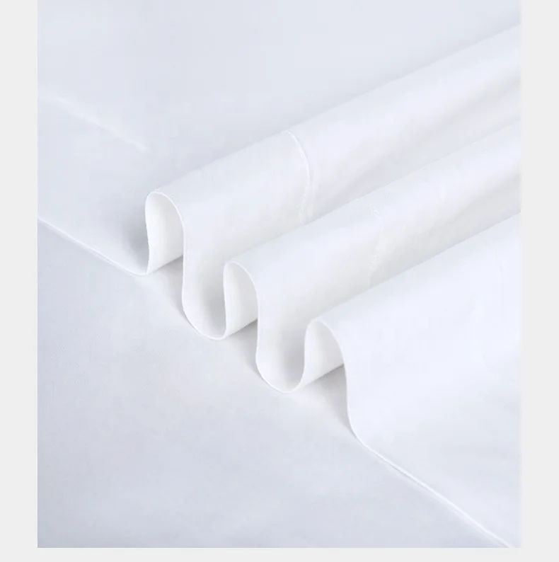 100% cotton sheet sets Home 4 Piece cotton Bed Sheet for Solid Color Comforter Bedsheet Bedding Set
