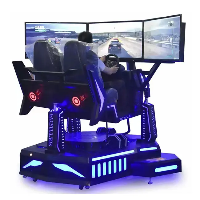 Multiplayers 9D Virtual Reality Race Game Machine Racing Car Driving Simulator VR Racing Simulator
