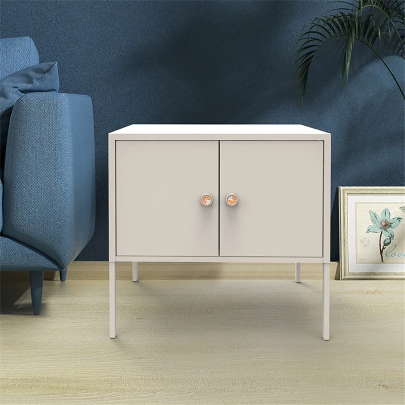 2 Door steel frame modern luxury sideboards buffet cabinets dining room furniture for restaurant