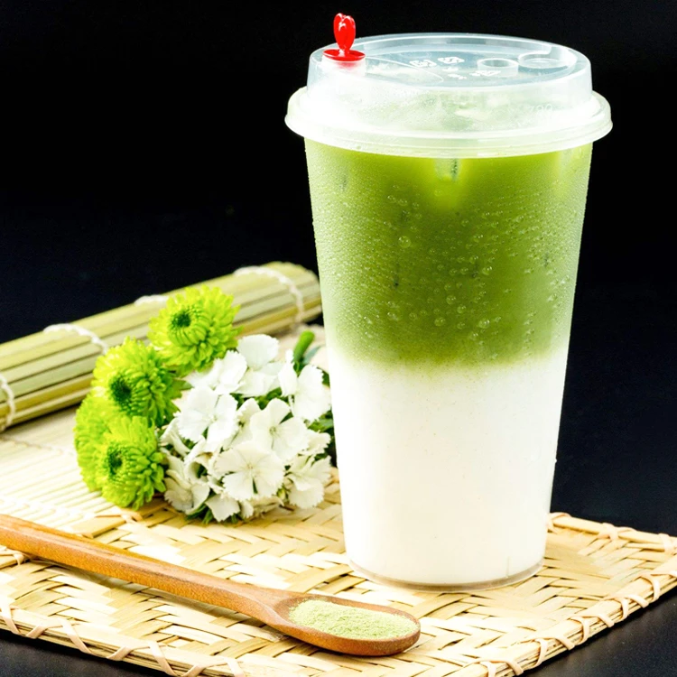 Premium  Matcha powder containing sugar three in one 1kg Matcha milk tea ingredients