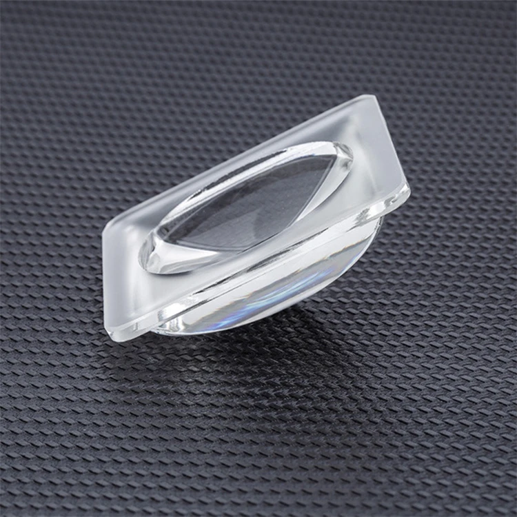 High Quality Optical 250mm Large Convex 100w Cob Led Lens For Glass Light