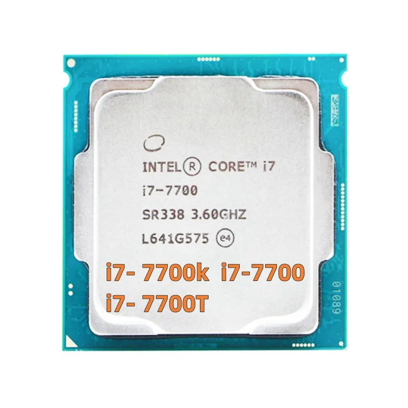 Core i7-7700 Desktop Processor 4 Cores up to 3.8GHz LGA 1151 I7 7700K 7700T for All in One Desktop tray cpus