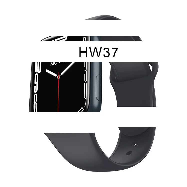 2021 New Products IP67 Waterproof Reloj Fitness Bands 2022 Trendy HW37 Series 7 Smart Watch with Call