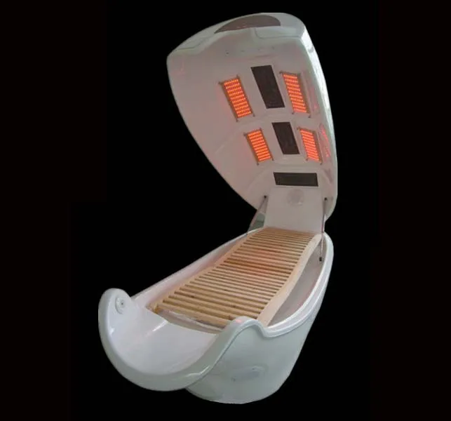 Heat Infrared Dry far infrared Spa Capsule Led Light Therapy Machine with 4 led pads for Sale