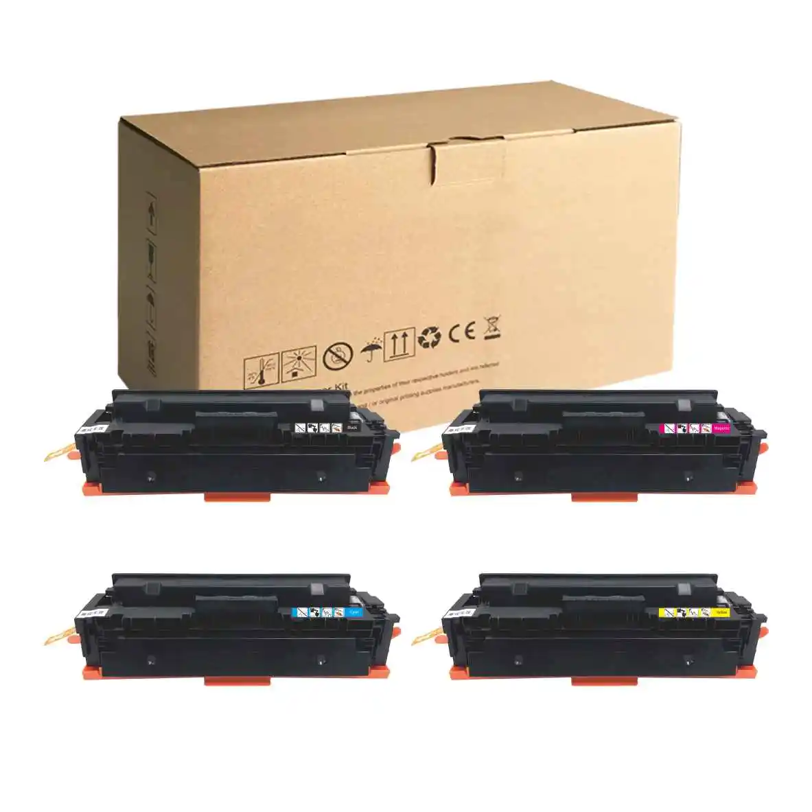 Ten-print Заводская розетка цветной тонер-картридж 416A W2040A W2041A W2042A W2043A для HP M454 M479