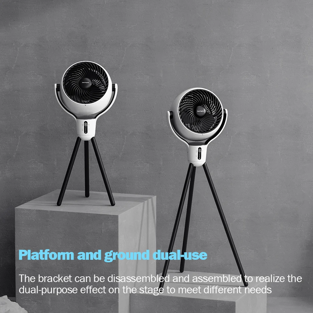 Kawa electric mute black turboforce room air circulator fan