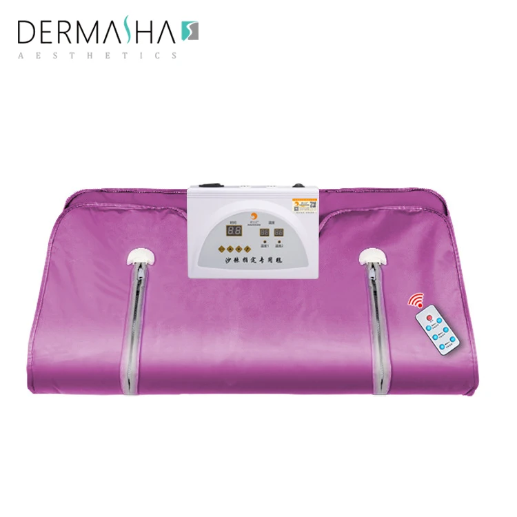 Professional Intelligent constant temperature with tourmaline sauna blanket for weight loss and detox