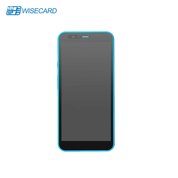 Wisecard T80M Android 12 портативный POS-терминал с сенсорным экраном Встроенный термопринтер NFC считыватель карт биометрический POS