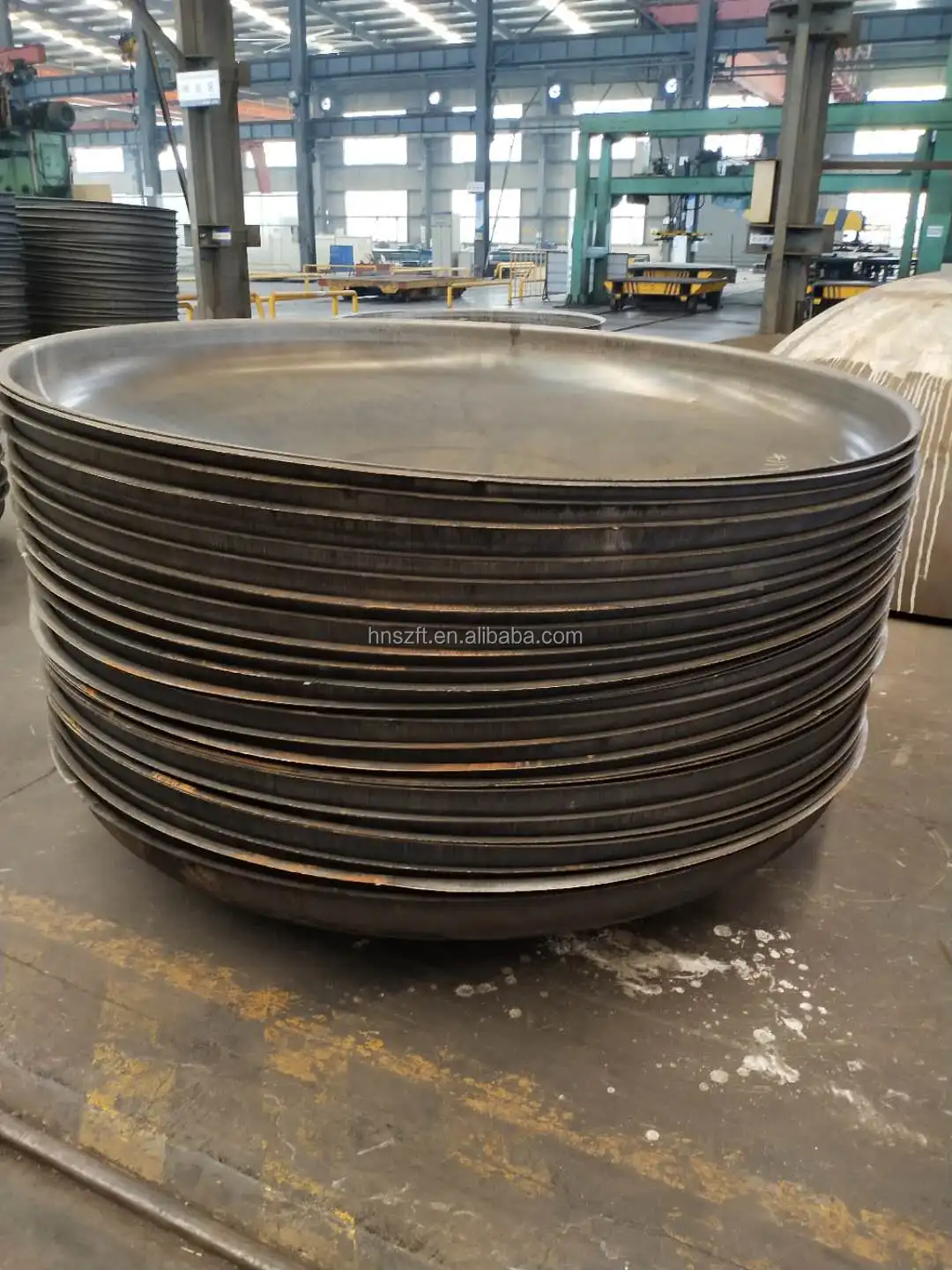 ASME Flange spherical dished head Large Elliptical Tank Heads