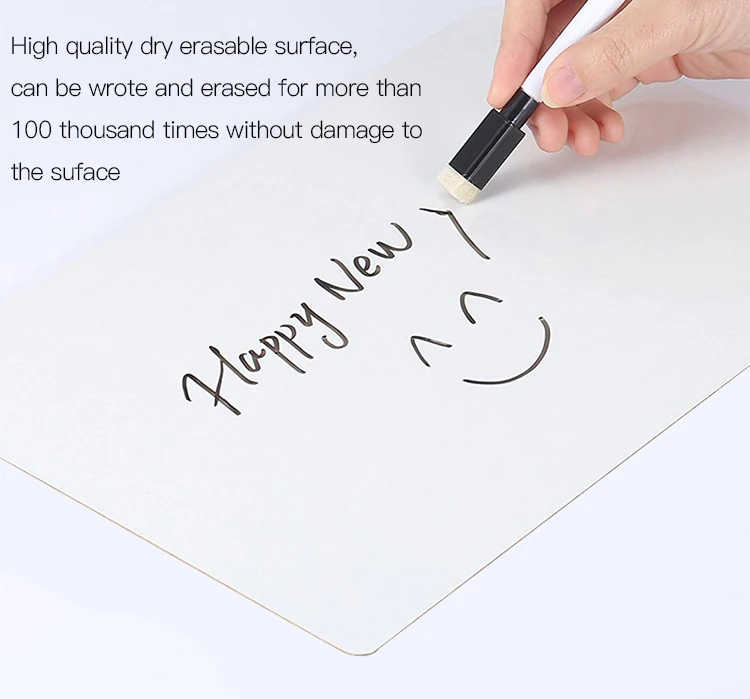 Peel and stick  Magnetic White Board Wall Sticker Dry Erase Board to do list Board Stickers for Wall Removable