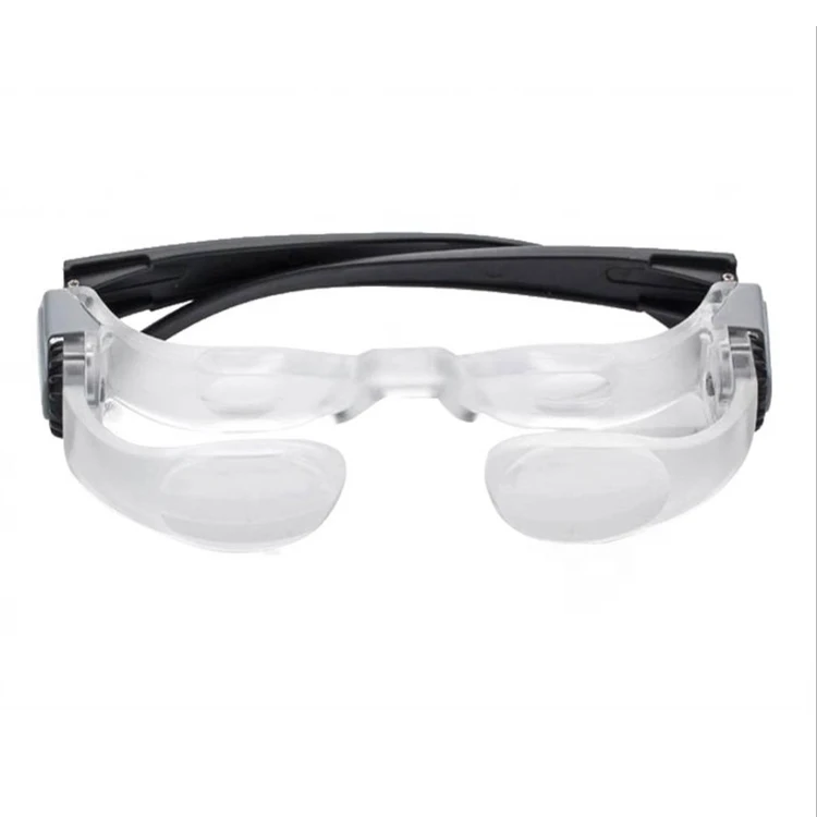 7102L Hyperopia 300 Degree 0-3 Diopter Magnifier 2.1X TV Screen Magnifying Glasses