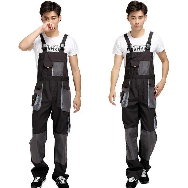 
Wholesale Custom Logo Printing Workwear Uniforms Sets Unisex Coveralls Overalls 