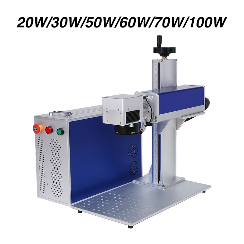 Custom RAYCUS/JPT Mopa M7 Deep Engraving Ezcad Control Software 20w 30w 50w 100w Portable Fiber Laser Marking Machine