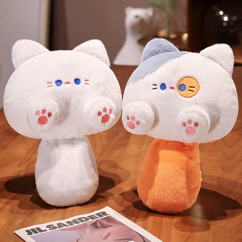 Wholesale new design cute stuffed animal plush toys lovely cat plush doll gift for kids