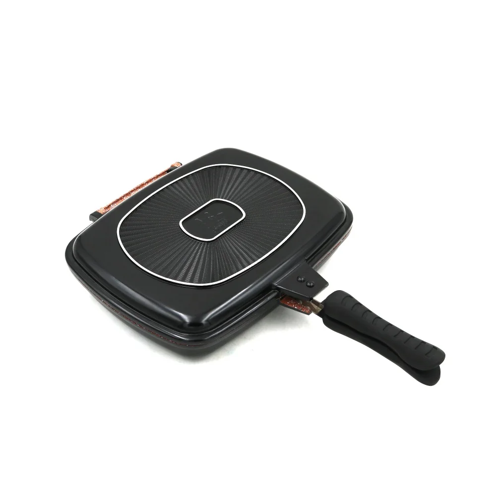 Top Quality Double Sided Baking Tray Double Sided Grill Frying Pan Egg Roll Frying Pan