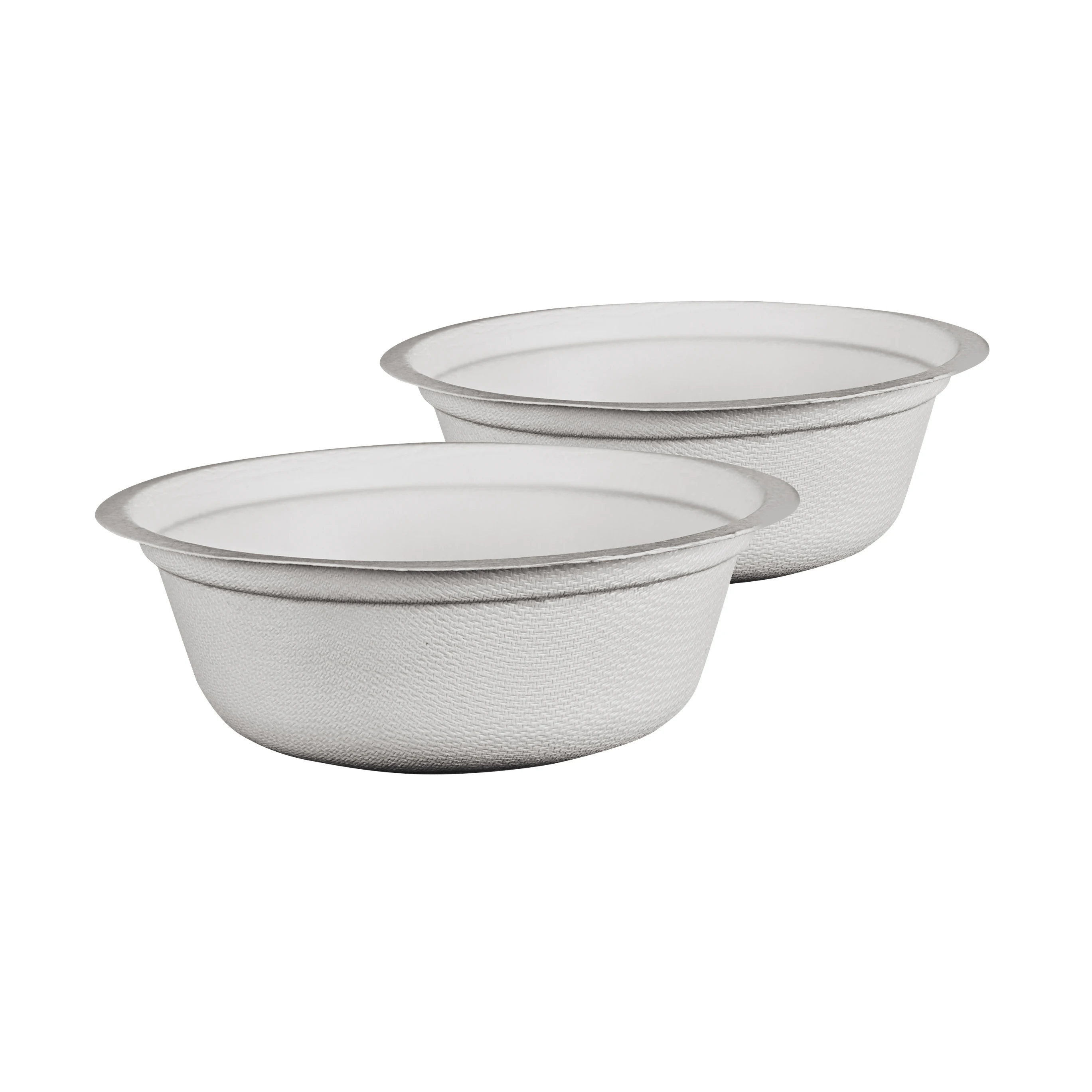 EN13432 compostable sugarcane paper soup 500ml bowl tableware