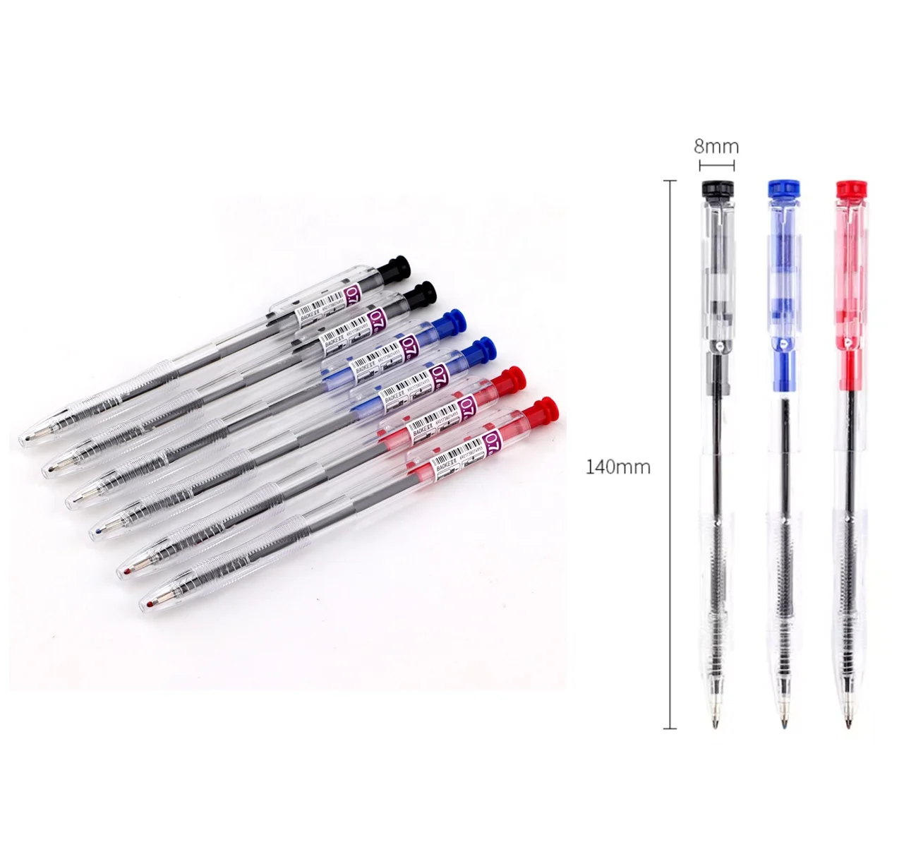 High Quality business vip gift metal material custom logo Pens ballpoint Tip Size 0.7mm