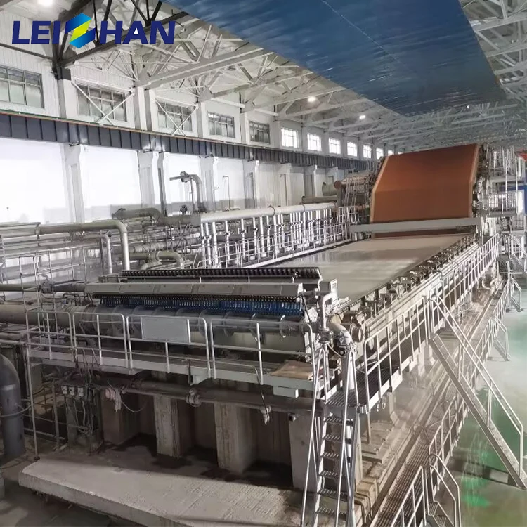 Leizhan waste production line pulp production equipment for kraft paper production