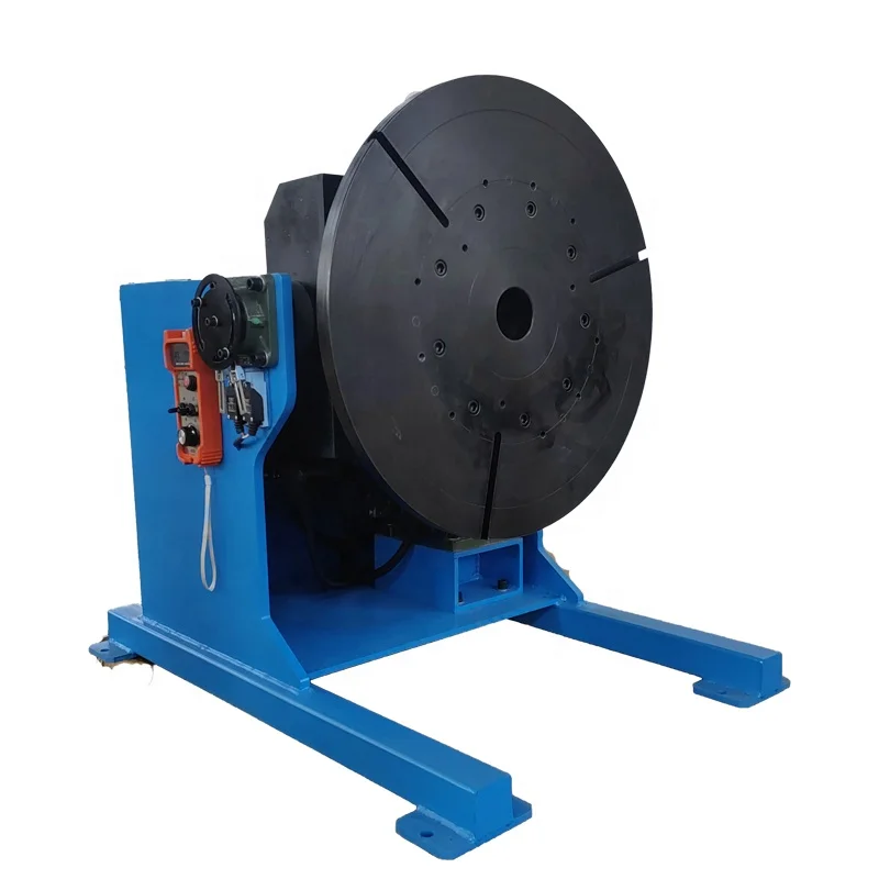 Rotary Weld Robotic  180 Degree 600Kg Table Turn Welding Positioners For Sale