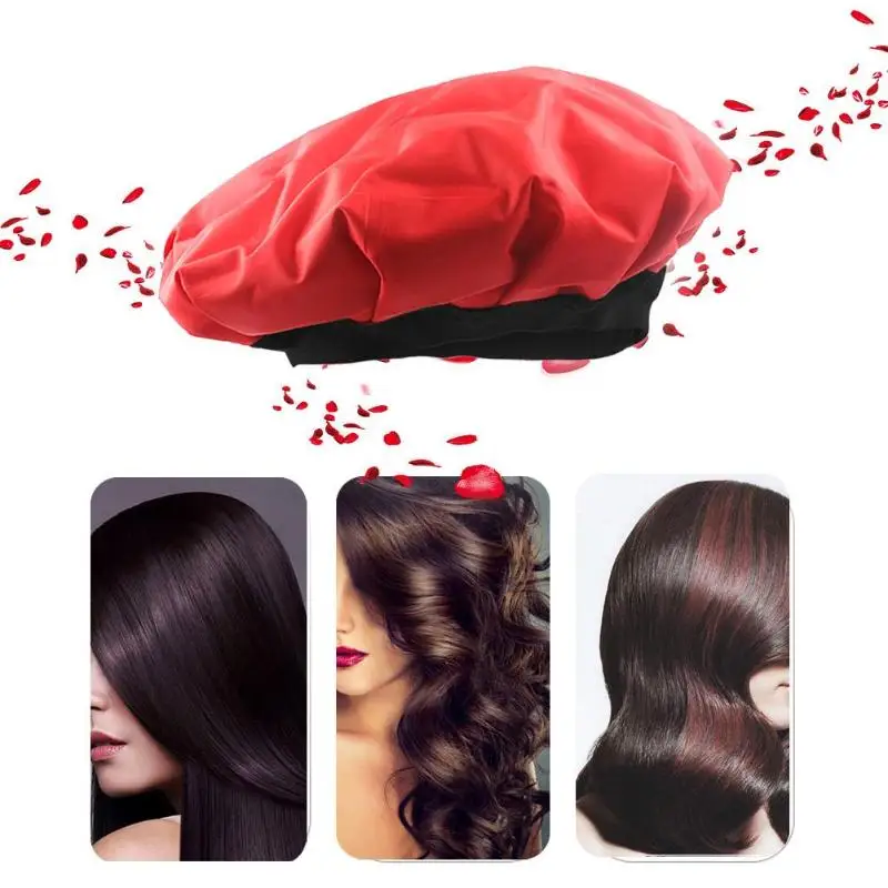 Беспроводные выпечки масла холодного тепла кепки Фены обруч для волос Hair Styler ухода за кожей пароход термоусадочная спа с подогревом гелевая