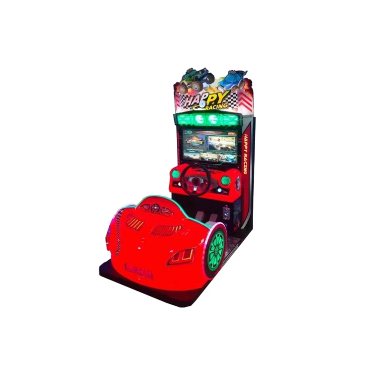Coin Operated Game Machine, Kit Coin Operated Pea Shooter Ball Shooting Game, Coin Operated Car Racing Game Machine