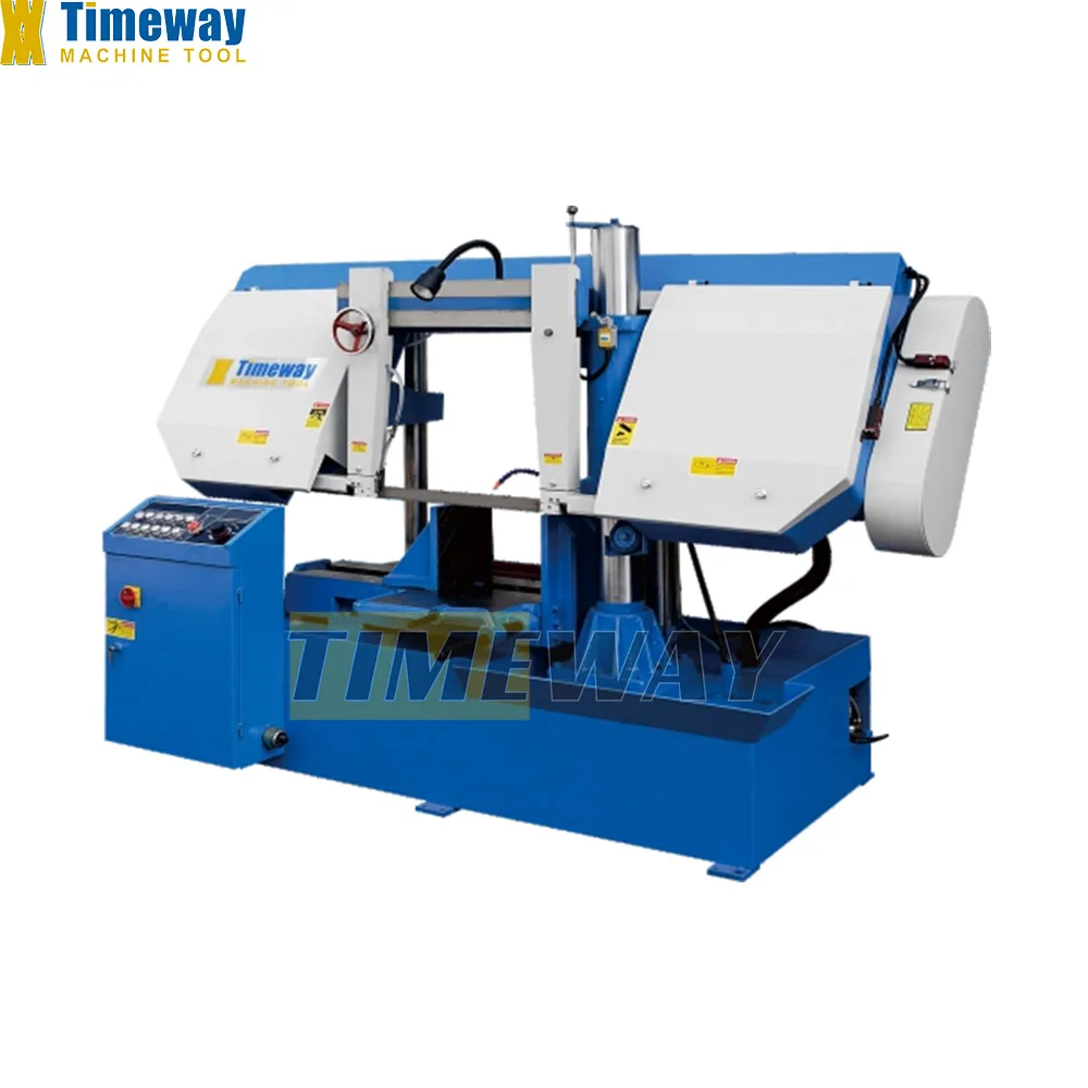 Factory High Precision Metal Band Sawing Machine Double Column Structure For Sale